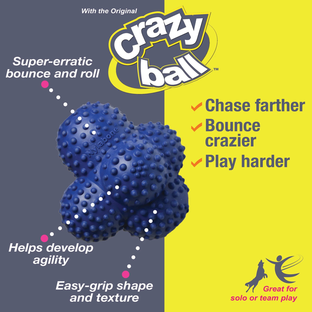 Power Play Crazy Ball Dog Toy Large/Giant - up to 50 Lbs. (1 Count)