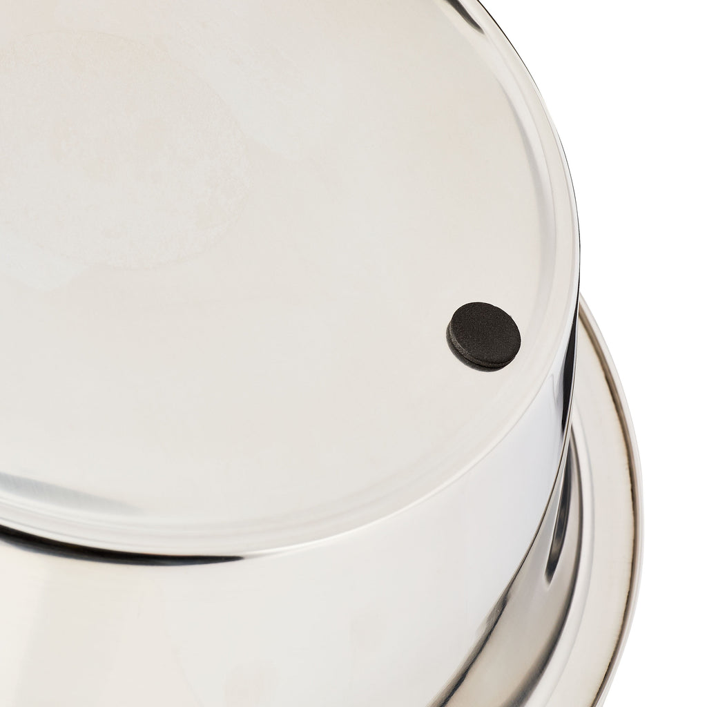 (2 Pack)  Stainless Steel Dog Bowl with Paws for Medium Sized Dogs