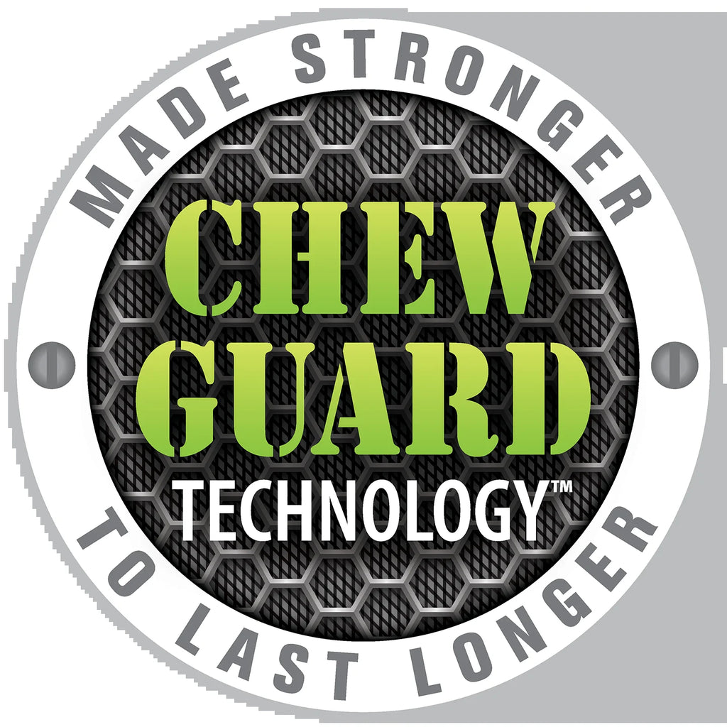 Playclean Germs Squeaky Plush Dog Toy with Odor-Eliminating Essential Oils, Chew Guard Technology - Seafoam, Small