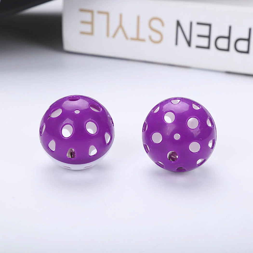 6PCS Cat Toy Bell Ball Interactive Pet Playing Toy for Kitten Cat
